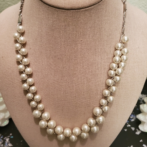 Vintage faux pearl necklace - Picture 8 of 8
